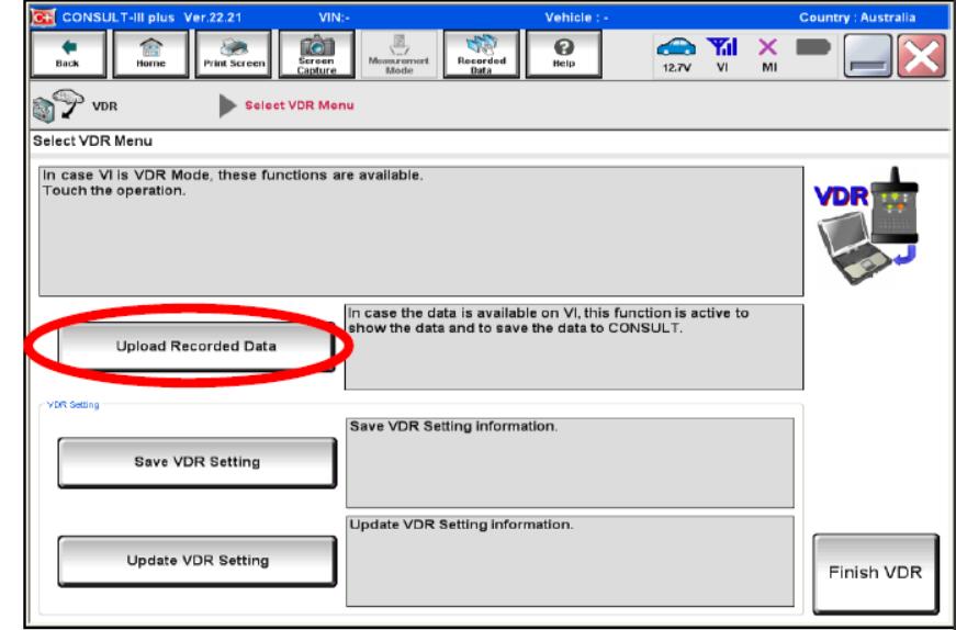 Nissan-Consult-3-Plus-VDR-Setting-Guide-10