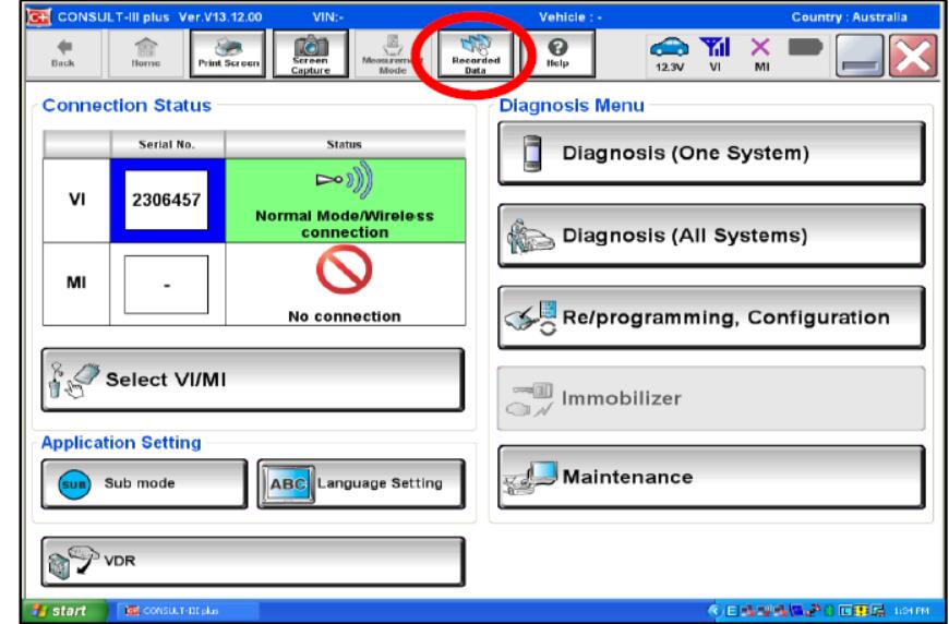 Nissan-Consult-3-Plus-VDR-Setting-Guide-14