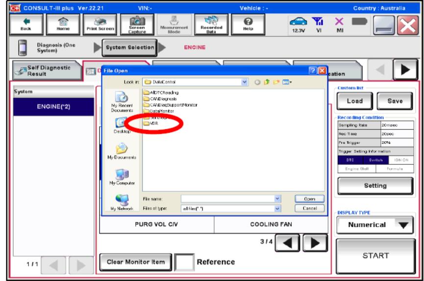 Nissan-Consult-3-Plus-VDR-Setting-Guide-15