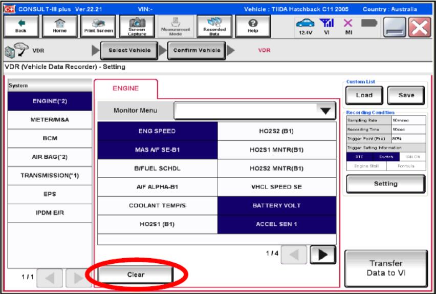 Nissan-Consult-3-Plus-VDR-Setting-Guide-4