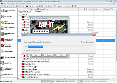 ECM-Password-Removal-on-CUMMINS-Engine-using-Cummins-INSITE-10