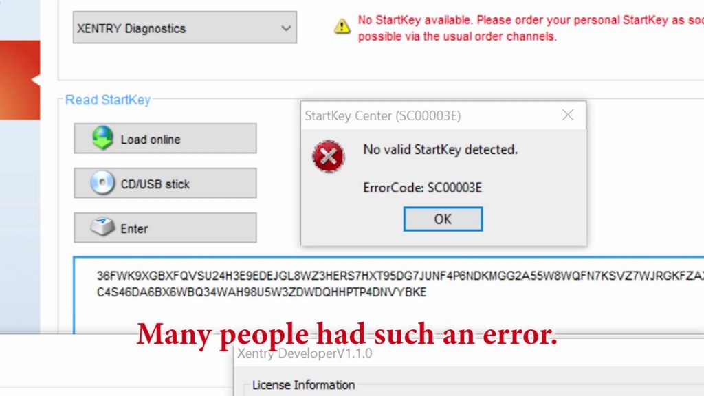 Startkey xentry генератор
