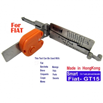 Smart GT15 2 in 1 auto pick and decoder for Fiat