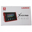 Original Launch X431 X-431 PAD with Wireless Update by WiFi Built-in Printer