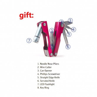 key Ring Multi-Tool 8-in-1