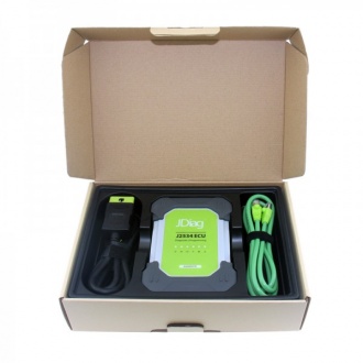 J2534 Diagnostic Box and ECU Programming TOOL JDiag Elite II Pro  For BENZ/BMW /VW/For VOLVO/JLR/FORD/GM/TOYOTA/HONDA/NI