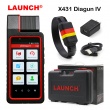 Launch X431 Diagun IV car Diagnotist Tool with Full Connectors 2 years Free Update Online