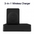 3-in-1 Smart Wireless Charger Support Phone, ipad, Laptops