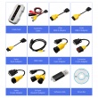 NEW VXDIAG VCX HD Heavy Duty Truck Diagnostic TOOL for VOLVO,CAT,HINO, Cummins Wifi Version Truck Scanner