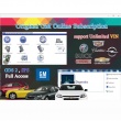 Online Subscription for GM with One Year Work with MDI/Tech2/VCMII