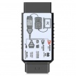 XHORSE VVDI Toyota 8A Non-smart Key Adapter for All Key Lost via OBD No Disassembly