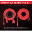 Autel Toyota 8A Non-Smart Key Adapter All Keys Lost Work with APB112 and G-Box2