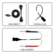 OBDSTAR CAN Direct Kit for X300 DP Plus & X300 Pro4 Toyota Corolla Levin 4A Proximity Key Programming Free Pin Code