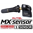 Autel MX-Sensor 2 in 1 (315MHz + 433MHz) Clamp-in 100% Cloneable TPMS Programmable Sensors Tire Pressure
