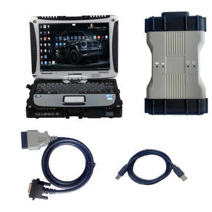 V2025.12 BENZ C6 MB STAR SD Connect C6 DoIP Xentry BENZ Diagnosis VCI Plus Panasonic CF19 I5 4GB Laptop