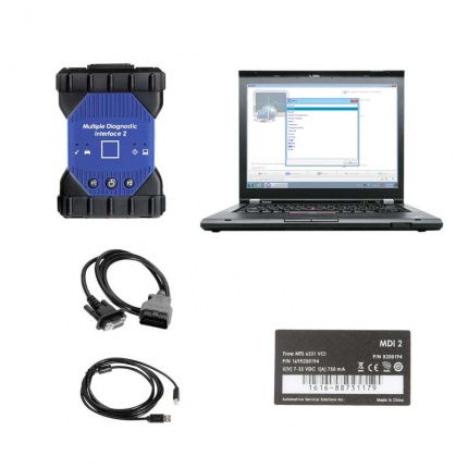 V2026.02 High Quality MDI 2 for GM Scan Tool Plus Lenovo T420 Laptop Full Set Ready To Use