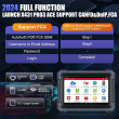 Launch X431 PRO3 ACE Diagnostic Tool Supports Online ECU Coding Topology Map CANFD DoIP SGW 37+ Service Functions