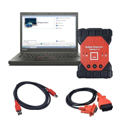 2026.02 NEW MDI2 Diagnostic Interface for GM Support CAN FD/ DoIP with GDS2, Tech2win Offline Software