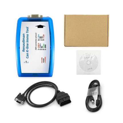 Renault ECU Tool RENAULT CAN K-line IMMO Tool V4.09 Support Read / Write EEPROM