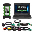 Newest 2025 V3 Noregon JPRO Professional Truck Diagnostic Scan Toolbox Plus DELL 5414 Laptop