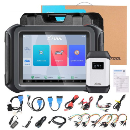 XTOOL D9 EV Car Diagnostic tools Electric Car Tesla BYD with Battery Pack Detection Active Test, Topology Mapping + ECU 