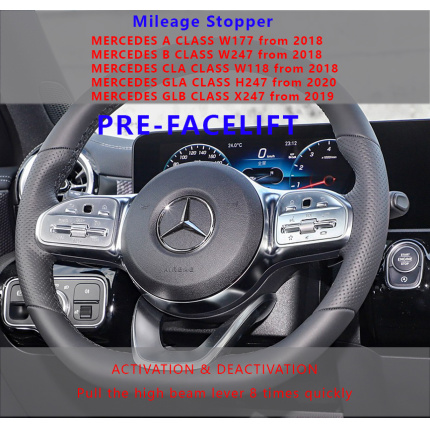 Mileage stopper for Mercedes Benz W177 / W247 / W118 / H247 / X247
