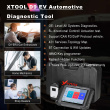 XTOOL D9 EV Car Diagnostic tools Electric Car Tesla BYD with Battery Pack Detection Active Test, Topology Mapping + ECU 