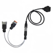 Marine Engine Diagnostic Wiring Harness Connect Cable of 6+8 Pins for VOLVO Vocom Vodia Scanner Tool Adapter Penta Parts