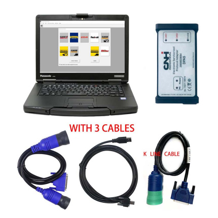 New Holland Electronic Service Tool CNH EST 9.14 Engineering Level Kit DPA 5 Diagnostic Tools Plus Panasonic CF54 Laptop