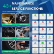 LAUNCH CRP919 EV Diagnostic Tool for Electric Vehicles New Energy Cars Supports CAN FD DoIP ECU Coding 