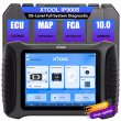 XTOOL InPlus IP900S Car Diagnostic Tools Automotivo Scanner ECU Coding Key Programming Active Test 38+ Services Topplogy
