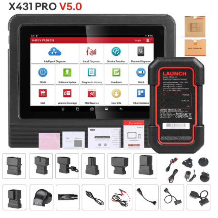 Original Launch X431 V 8inch V5.0 Tablet Wifi/Bluetooth Full System 2 Years Free Update Online