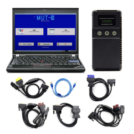 Mitsubishi MUT-3 MUTIII diagnostic tool Plus Lenovo X230 Laptop for cars and trucks with CF card and Coding Function