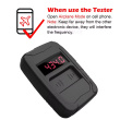 WOYO 10-1000MHZ All Car Key Frequence Tester Remote Control Detector, IR RF Door TV Remote Inspection Tools, 315,433,868