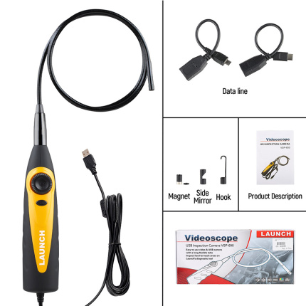 Launch X431 VSP-600 Endoscope Videoscope HD Inspection Camera Borescope LED