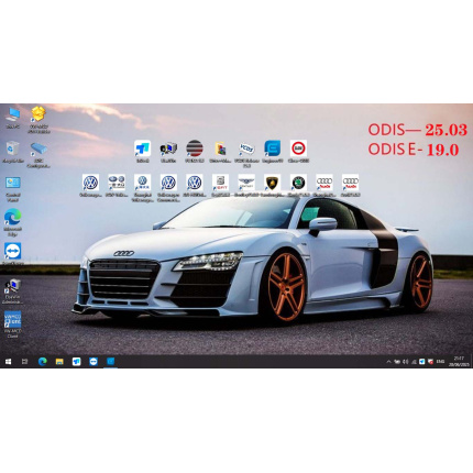 Latest ODIS V25.03 and ODIS Engineering V19.0 Software For VAS6154A Serials Remote Download Install