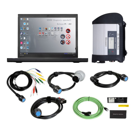 MB SD Connect 4 MB Star C4 Benz Diagnostic Tool Plus Lenovo X270 Laptop DOIP with Vediamo Engineering Software 2025.12