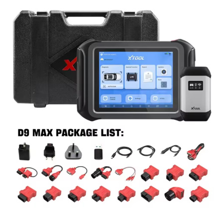 XTOOL D9 MAX ECU Programming Professional Diagnostic Tools J2534 Automotive Scanner