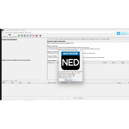 Navistar Engine Diagnostic Software (NED) 2025.10