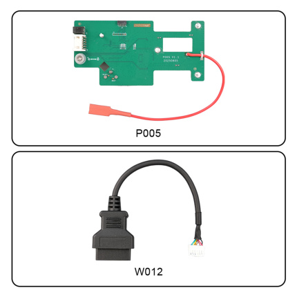 OBDSTAR P005 Adapter Kit Used for BMW BDC02 IMMO Function Work with X300 Classic G3 Key Programmer