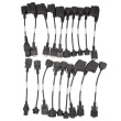 OBDSTAR TCM Connector Kit Full Set 25 Pieces for X300 Classic G3 DC706 and Other TCU Programmers