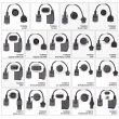 OBDSTAR TCM Connector Kit Full Set 25 Pieces for X300 Classic G3 DC706 and Other TCU Programmers