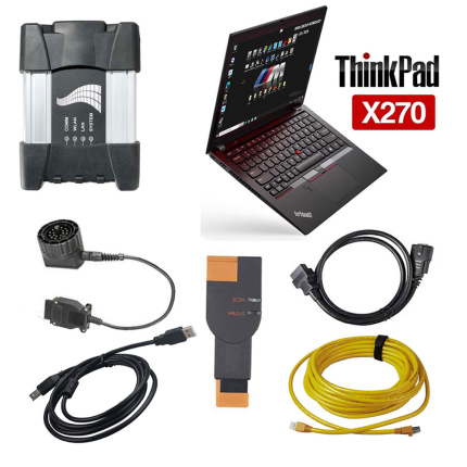 BM-W ICOM NEXT A+B+C with 2026.03 Software Plus Lenovo X270 Laptop Diagnostic PC