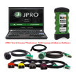 JPRO Diagnostic Tool 2026 V1 Heavy Duty Truck Scanner Noregon JPro DLA+ 2.0 Adapter Kit
