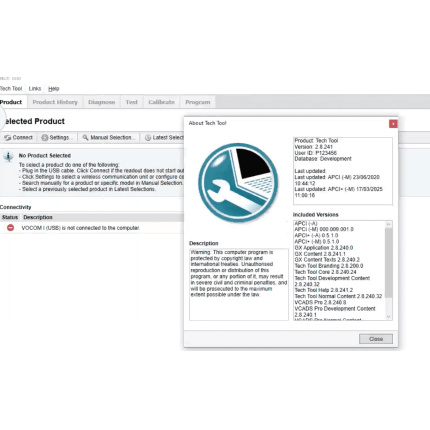 Newest 2025 Premium Tech Tool for Volvo PTT 2.8.241 Software+Devtool+ACPI Plus Installation & Activation Service