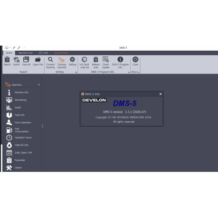 2026.08 DOOSAN (DEVELON) DMS 5-3.3.1 Diagnostic Software
