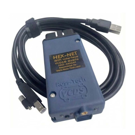 Newest HEX-NET VCDS HEX-V2 V2026.03 Diagnostic Cable Intelligent Dual-K WiFi Interface