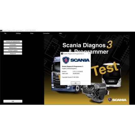 Scania SDP3 V2.72.1 Latest Software Version