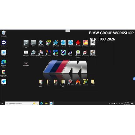 V2026.08 BM-W ICOM Software ISTA-D ISTA-P 1T SSD For ICOM Next BM-W ICOM A2 A3 Diagnostic & Programming